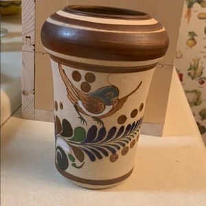 Brand new, unused (signed by artist) Mexican vase